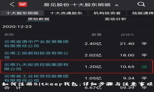 如何注册BitKeep钱包:详细步骤与注意事项